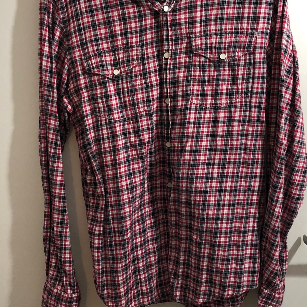🌺Super Bad License Men’s flannel shirt - Picture 1 of 3